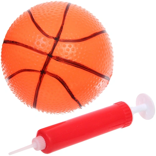 Набор тренировочный для баскетбола ZG270-225 кольцо с подставкой 150 см, сетка, мяч 12 см, насос_10