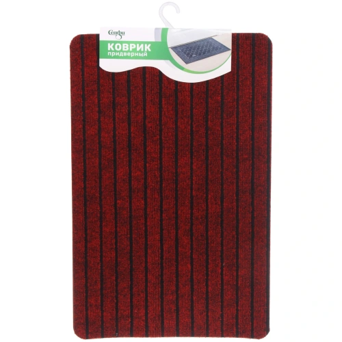 Коврик придверный 43*68см"Гранит красный