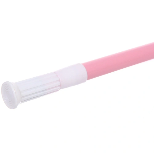 Карниз для ванной 140-260 см розовый_7