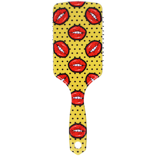 Расческа массажная прямоугольная форма КОЛЛЕКЦИЯ ИМАНИ - ЛИНА, микс 4 дизайна, 247,5см (PVC упаковка)_5