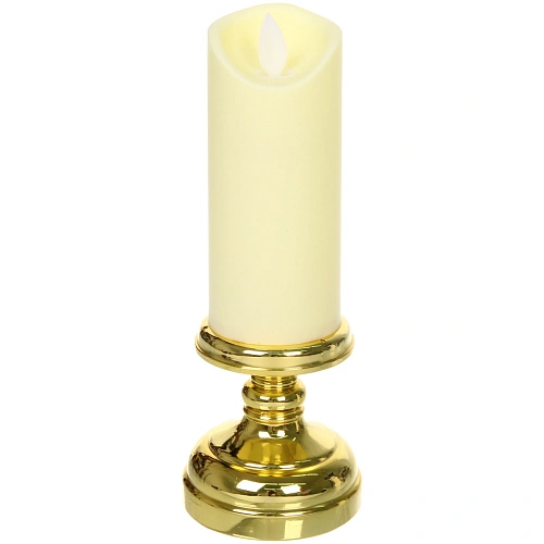 Сувенир с подсветкой Свеча - Шик 7,520 см (работает от батареек 3 ААА)_3