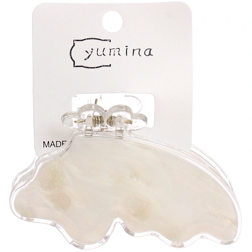 Заколка - краб для волос AKS-EMPIRE, бабочка, микс 6 цветов, 85см_8