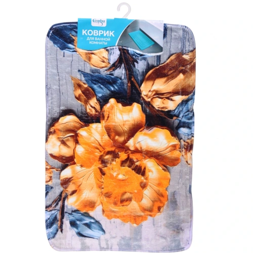 Коврик для ванной 50*80 "Камелия"