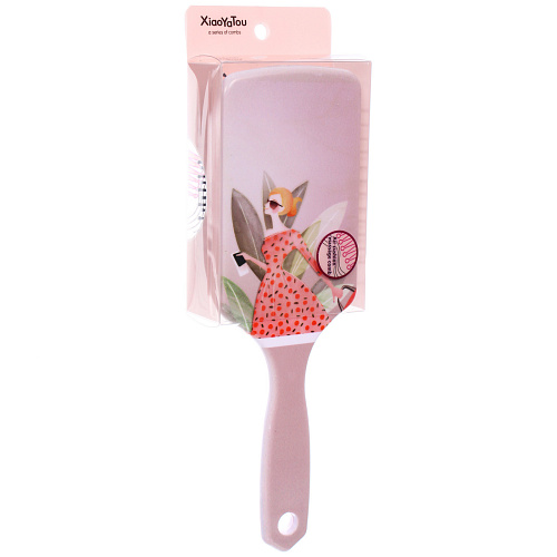 Расческа массажная прямоугольная форма КОЛЛЕКЦИЯ ИМАНИ - ПАРНАУ, микс 4 дизайна, 247,5см (PVC упаковка)_10