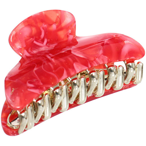 Заколка-краб для волос  ЭЙФОРИЯ, лана, микс 6 цветов, 7см (блистер Кокетка)_6