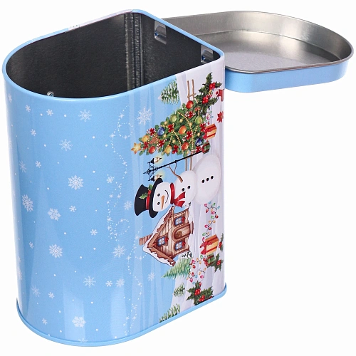 Банка жестяная Сказочный Снеговик 137,59,5см_4