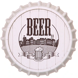 Подставка керамическая 10,8 см "Открывашка" BEER.