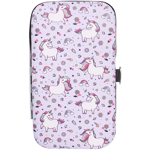 Набор для маникюра в футляре 6 предметов Милые Единорожки,116,5см (разработка РЦ Восток  пакет с подвесом)_4