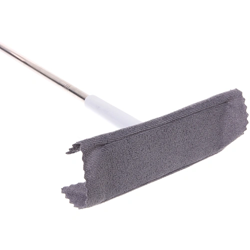 Швабра самозажимная ручка 125см в комплекте 2 салфетки_9