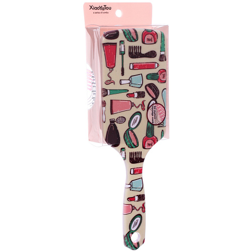 Расческа массажная прямоугольная форма КОЛЛЕКЦИЯ ИМАНИ - МАКИТА, микс 4 дизайна, 247,5см (PVC упаковка)_11