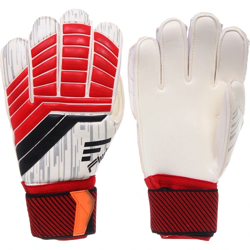 Перчатки вратарские FD-858, размер 9, белый-красный_5