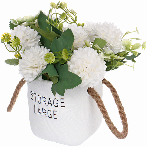 Цветочная композиция Мечта 1020см Хризантемы белые_3