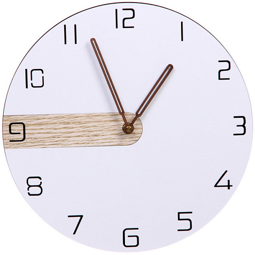 Часы настенные "LOFT HOME " 30см белые