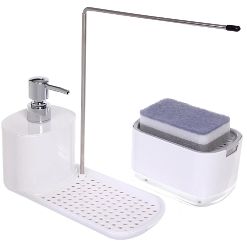 Подставка под губку с дозатором 300мл 23х10,8х16 1876_3