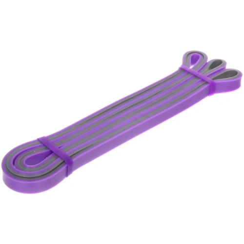 Резинка для фитнеса "Wellness" 13 мм (2-15 кг), фиолетовый (TPE)