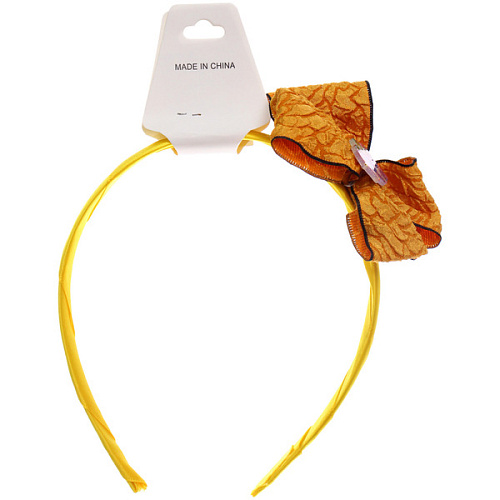 Ободок для волос детский на блистере РОЗОВОЕ ОБЛАКО, единорожек, микс 6 цветов, 1см_6