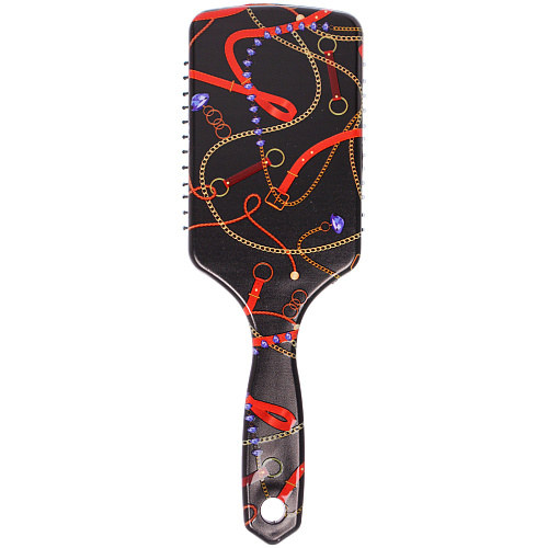 Расческа массажная прямоугольная форма КОЛЛЕКЦИЯ ИМАНИ - КОРТЕО, микс 4 дизайна, 247,5см (PVC упаковка)_5