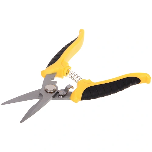 Секатор-ножницы садовые 7 (18см) Фортуна пластиковые прорезиненные ручки ДоброСад_4