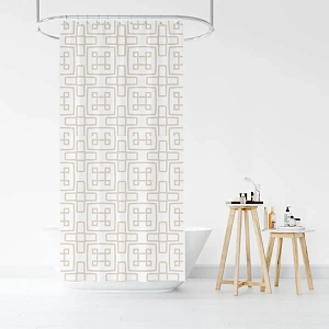 Штора для ванной полиэстер 200*200 "Элада"