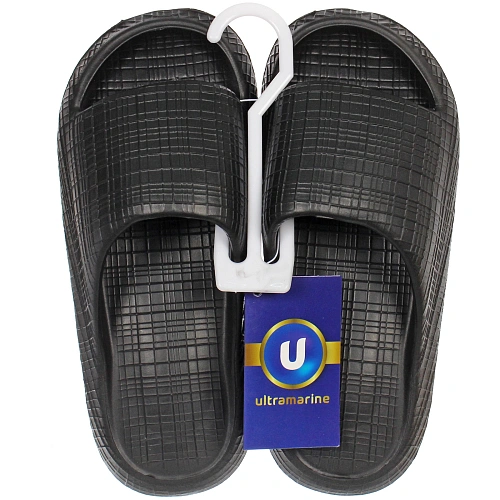 Шлепанцы мужские AZHUR, цвет черный, р-р 44-45_5