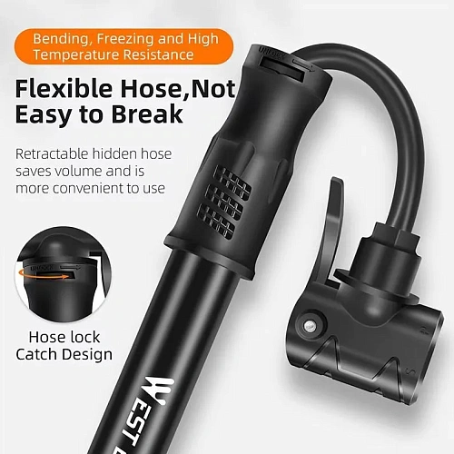 Насос ручной велосипедный West Biking, YP0711133_19