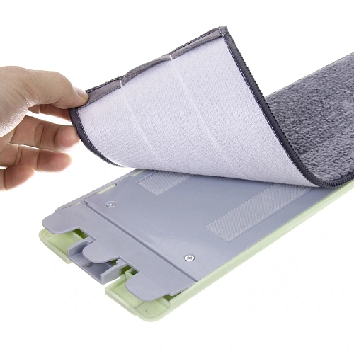 Швабра Green с двумя насадками из микрофибры отжимная 4212120_16