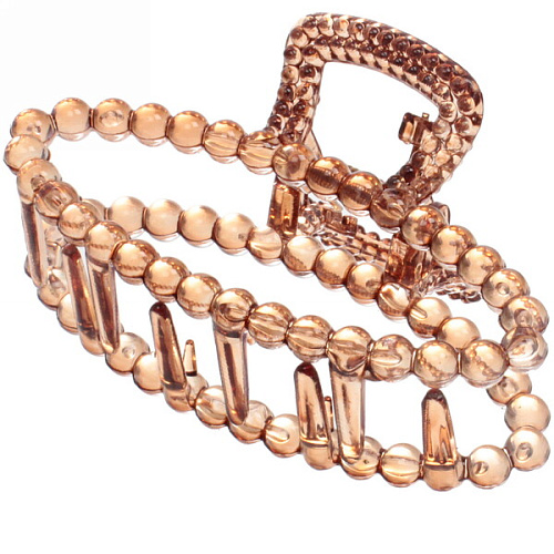 Заколка-краб для волос на блистере Cruella- Овал, микс 6 цветов, 9,5 см_5