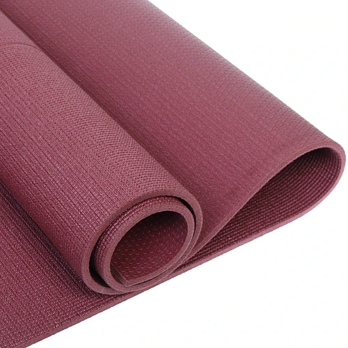 Коврик для йоги 8 мм 173х61 см Ритм ПВХ, в ассортименте_23