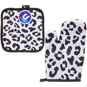 Прихватка в наборе с прихваткой-варежкой "Сафари", 25,5*15,5 см и 17*17 см, микс