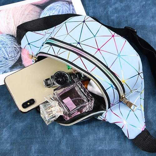 Сумка на пояс Harizma, цвет голубой, 3112 см_5