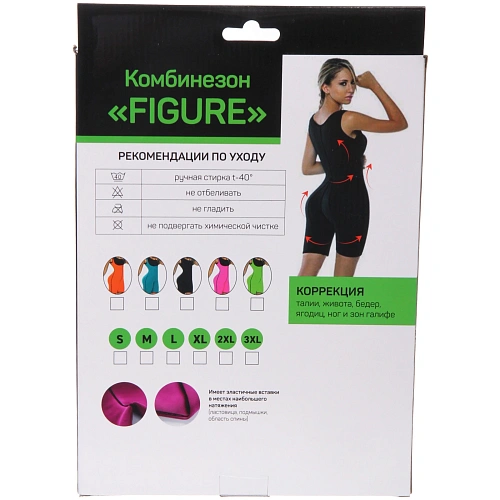 Комбинезон для похудения Figure, размер L, Розовый_7