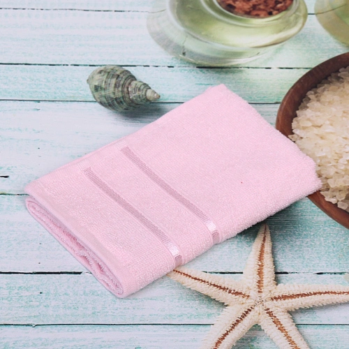 Полотенце махровое 3060см LUNA цвет светло-розовый 10100 плотность 360грм2_5