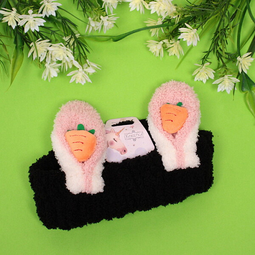 Повязка на голову Little bunny- Bunny, микс 6 цветов, 206 см (подвес Единорожек)_9