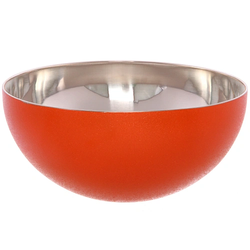 Салатник из нержавеющей стали 2,1л 23*10,4см цветное покрытие "жатка"