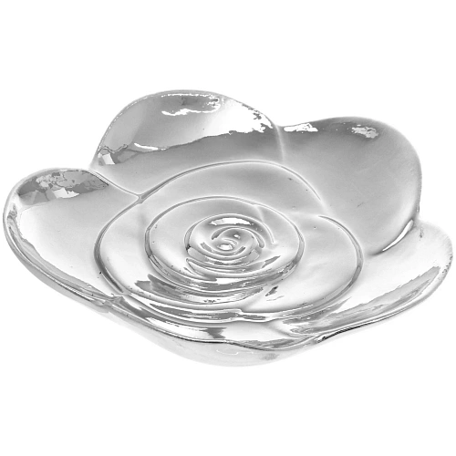 Подставка керамическая GOLD Podarok, пион, цвет серебро, 1717см (упаковка индив пленка)_2