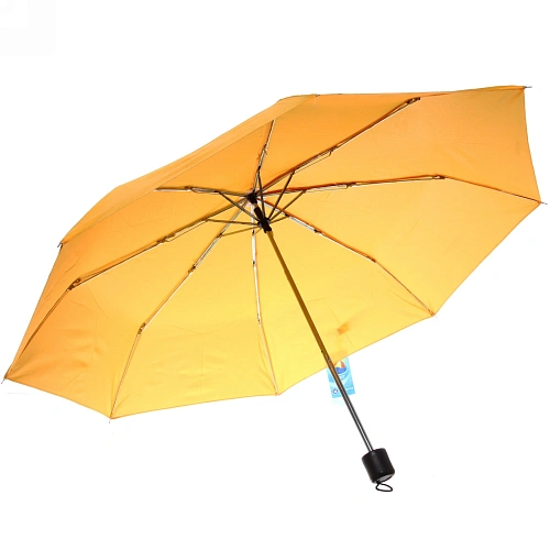 Зонт женский механический Эстетика цвет желтый, 8 спиц, d-99см, длина в слож виде 23см   _4