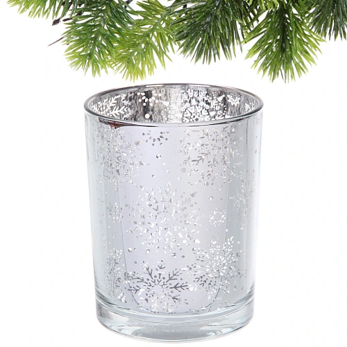 Подсвечник Снегопад 1012,5 см, Серебро_3