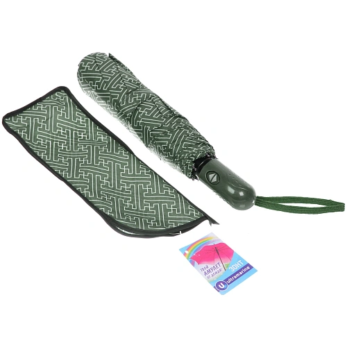 Зонт женский автомат Ultramarine - Эрсэя, микс 6 цветов, 8 спиц, d-115см, длина в слож виде 28см_50