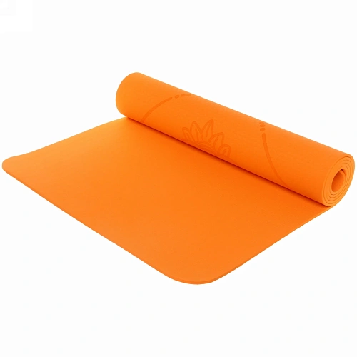 Коврик для йоги Мандала 1836106 см (ТРЕ), оранжевый_3