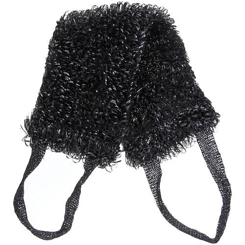 Мочалка для тела полипропиленовая PREMIER, цвет черный, 4215см_3