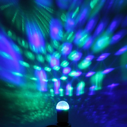 Светильник mini Каледоскоп, LED (красный, зеленый, синий), переходник USB Type-C _4