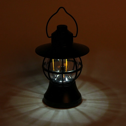 Фонарь кемпинговый подвесной 6 режимов 3LED+3TF, 1913 см 3хAA_8