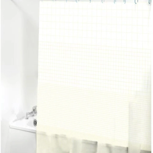 Штора для ванной EVA 180*180 "Селфи" Ферони бежевая 1393-4