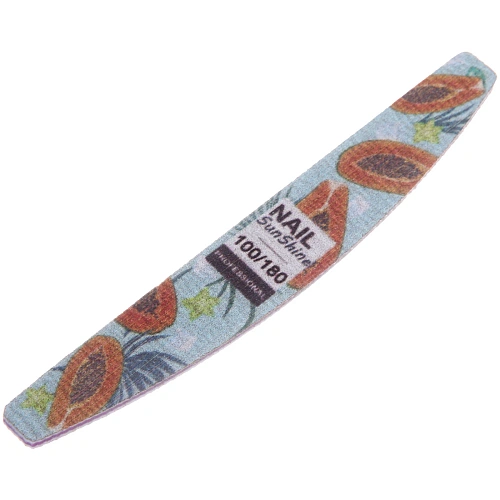 Пилка наждачная профессиональная ЭЛЛА, экзотика, 100180грит, 2,817,8см (блистер Ultramarine)_3