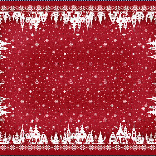 Скатерть 140*176 см "Снегопад"