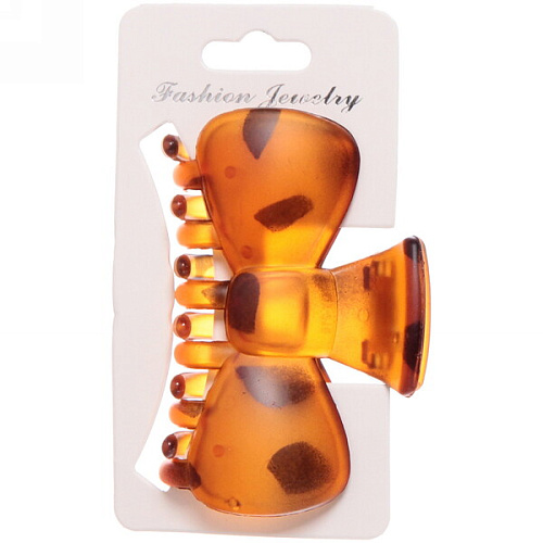 Заколка-краб для волос на блистере Diana Collection - Sia, микс 4 цвета, 7,5см _9