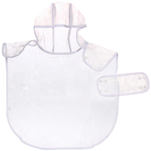 Дождевик для мелких пород собак KOMFORT, прозрачный, р L_4