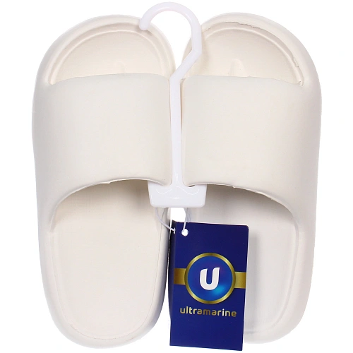 Шлепанцы женские RITM, цвет белый, р-р 36-37_5