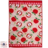 Полотенце кухонное "Kitchen - Яблочки" 40*57 см, микрофибра 200 гр/м2
