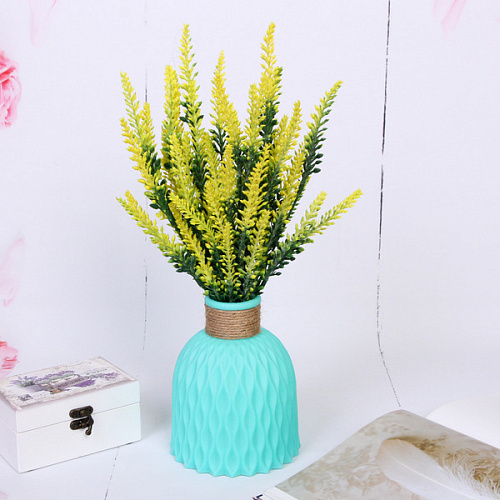 Ваза из пластика Розали 1215см цвет мятный_3